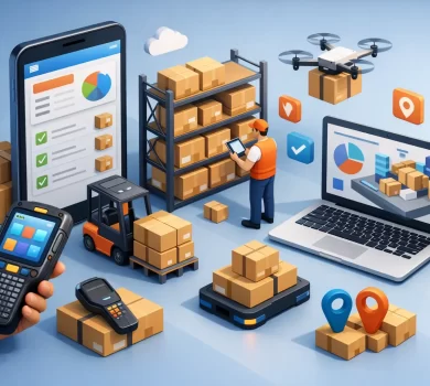 Logiciel inventaire entrepôt mobile efficace