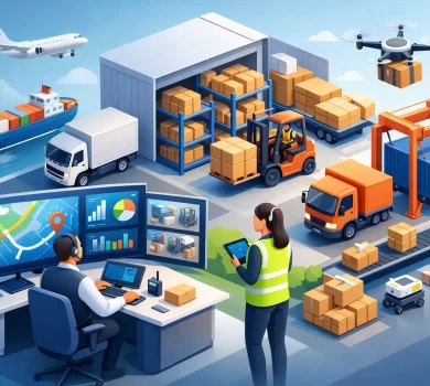 Supervision opérationnelle logistique efficace