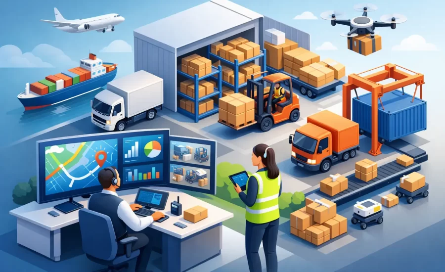 Supervision opérationnelle logistique efficace