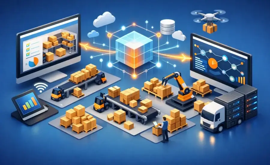 WMS connecté ERP : le vrai levier logistique