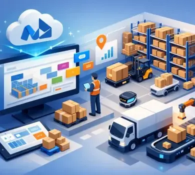 WMS Microsoft Dynamics 365 en entrepôt