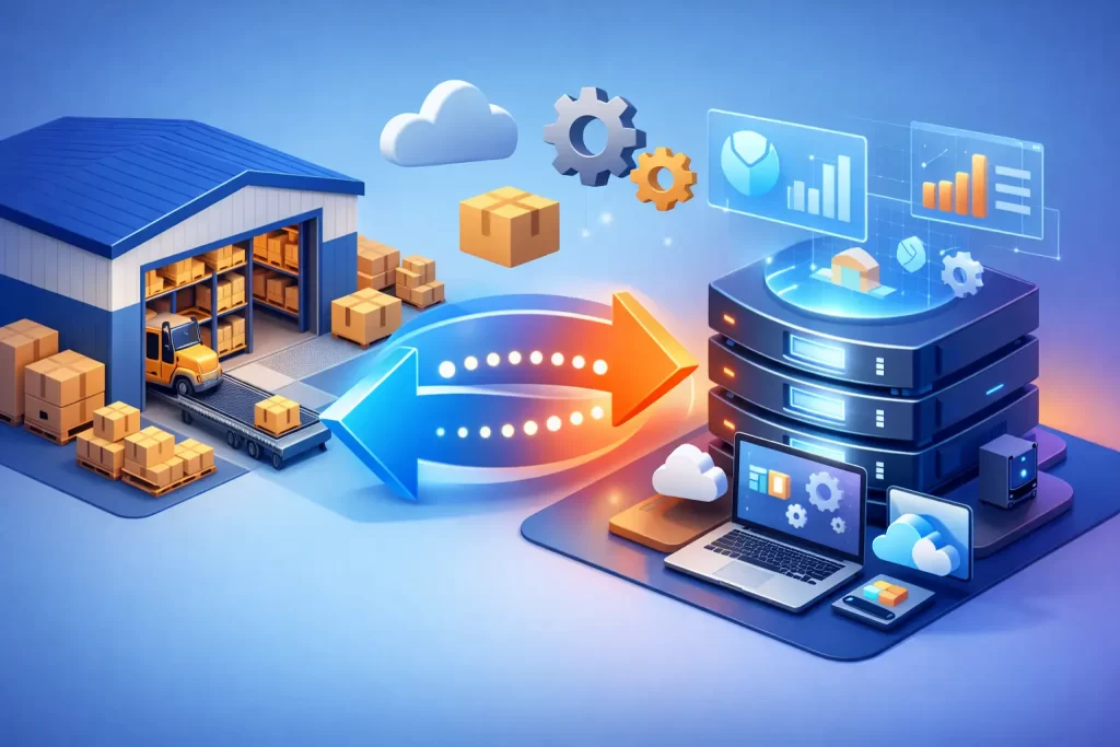 Comment connecter entrepôt et ERP