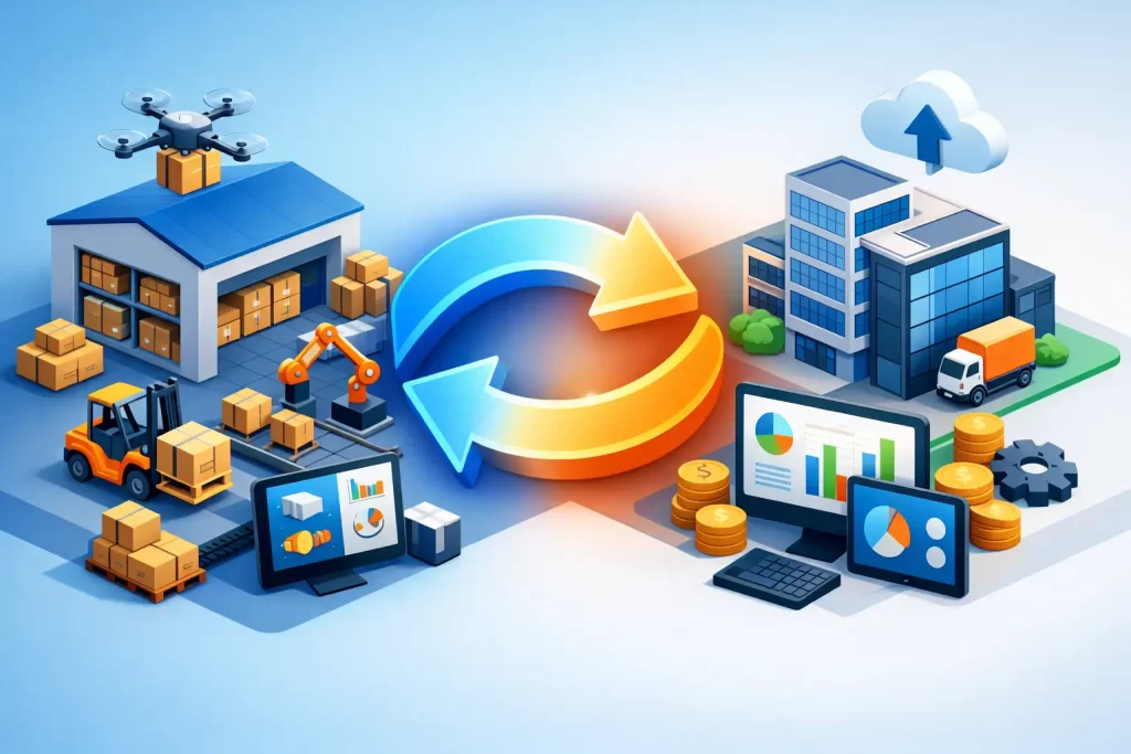 Pourquoi connecter WMS à ERP ?