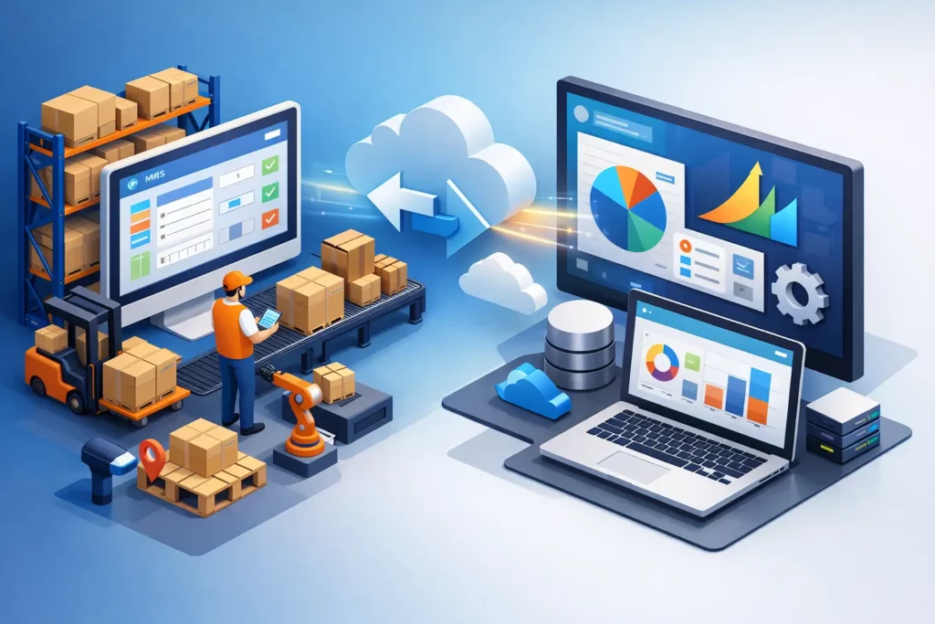 Interface WMS Microsoft Dynamics efficace
