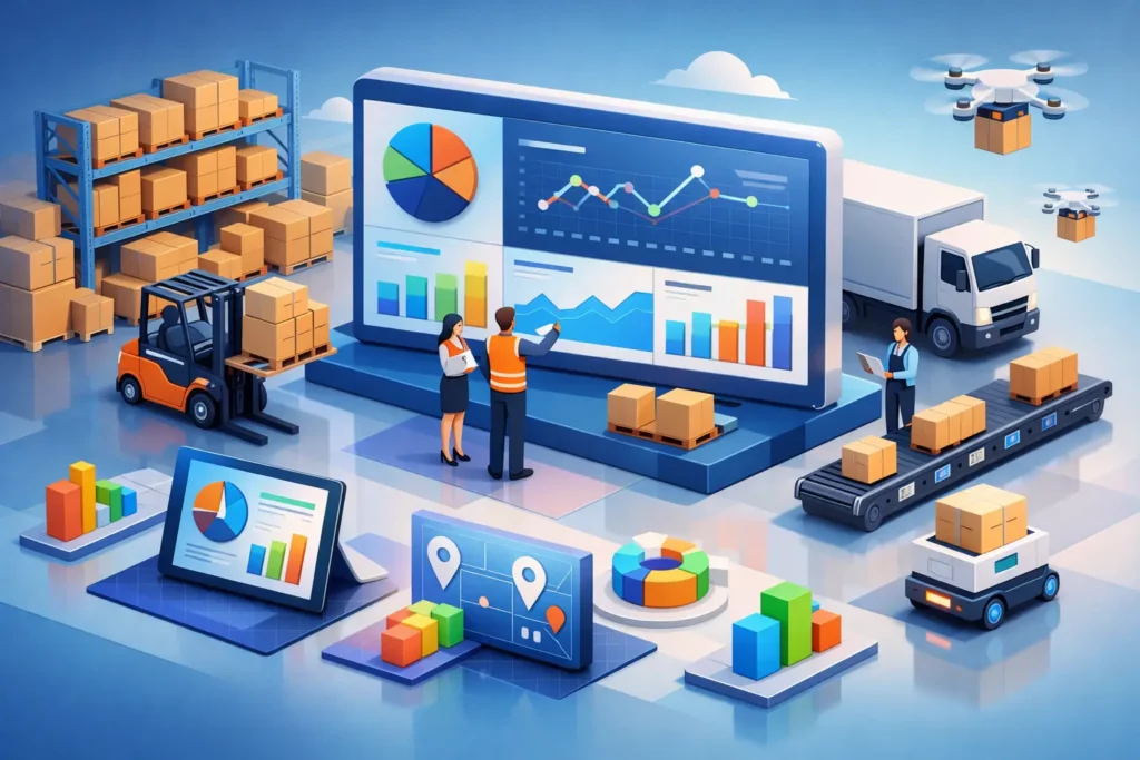 Guide tableaux de bord logistiques pour l’entrepôt