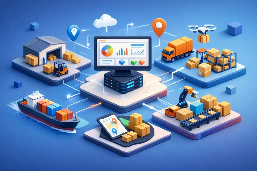 Centraliser les données logistiques depuis l’ERP