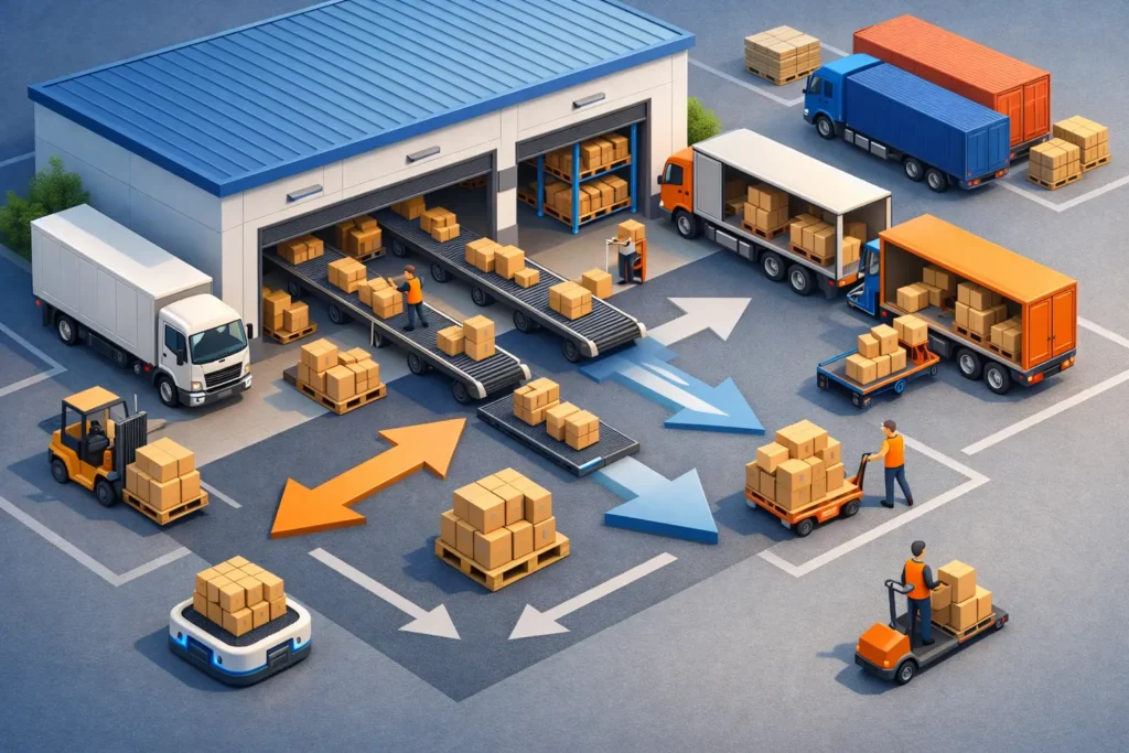 Cross docking pour accélérer vos flux d’entrepôt