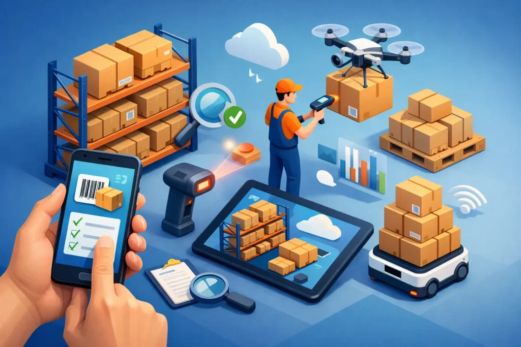 Inventaire mobile pour fiabiliser vos stocks