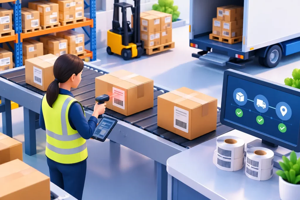 Étiquetage logistique : fiabilisez vos flux