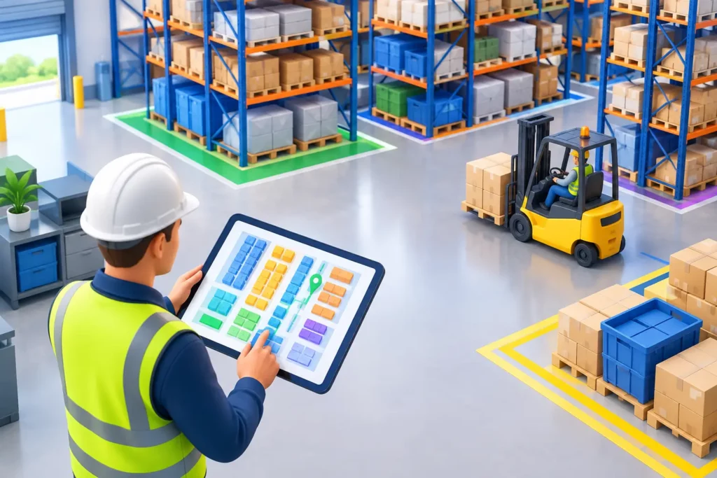 Guide gestion emplacements entrepôt efficace