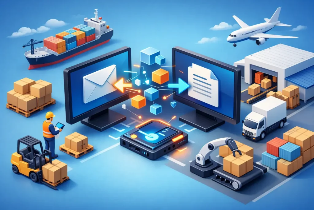 Quelles données échanger par EDI en logistique ?